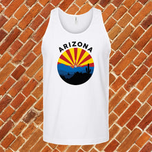 Load image into Gallery viewer, Arizona Flag circle Unisex Tank Top