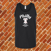 Load image into Gallery viewer, Philly Brotherly Love Unisex Tank Top