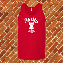 Load image into Gallery viewer, Philly Brotherly Love Unisex Tank Top
