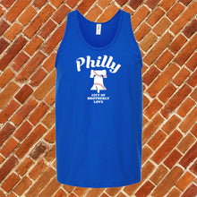 Load image into Gallery viewer, Philly Brotherly Love Unisex Tank Top