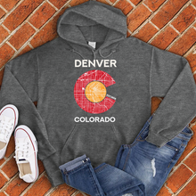 Load image into Gallery viewer, Denver District Map Hoodie