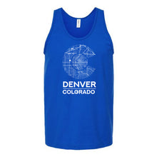 Load image into Gallery viewer, Denver Colorado Flag Map Unisex Tank Top