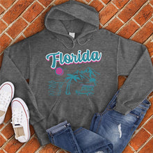 Load image into Gallery viewer, Florida Surf club sunset Hoodie