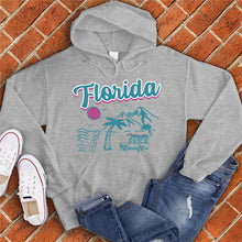 Load image into Gallery viewer, Florida Surf club sunset Hoodie