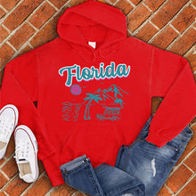 Load image into Gallery viewer, Florida Surf club sunset Hoodie
