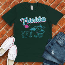 Load image into Gallery viewer, Florida Surf club sunset Tee