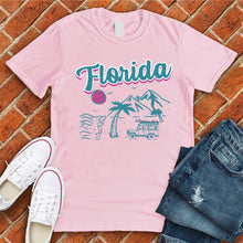 Load image into Gallery viewer, Florida Surf club sunset Tee