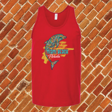 Load image into Gallery viewer, Miami Beach Dolphin Unisex Tank Top