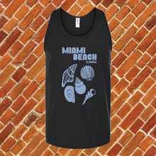 Load image into Gallery viewer, Miami Beach Shell Unisex Tank Top