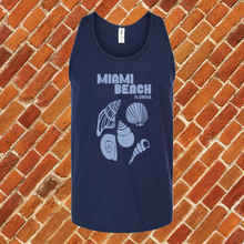 Load image into Gallery viewer, Miami Beach Shell Unisex Tank Top