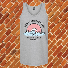 Load image into Gallery viewer, Keep It Clean Florida Unisex Tank Top