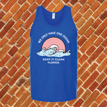 Load image into Gallery viewer, Keep It Clean Florida Unisex Tank Top