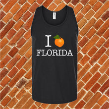 Load image into Gallery viewer, I Orange Florida Unisex Tank Top