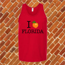Load image into Gallery viewer, I Orange Florida Unisex Tank Top