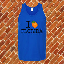 Load image into Gallery viewer, I Orange Florida Unisex Tank Top