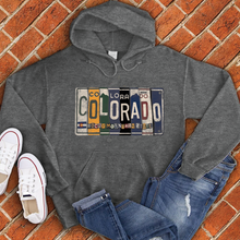 Load image into Gallery viewer, Colorado License Plate Hoodie