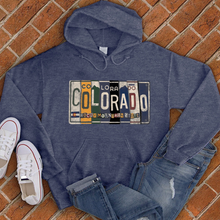 Load image into Gallery viewer, Colorado License Plate Hoodie