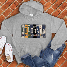 Load image into Gallery viewer, Colorado License Plate Hoodie