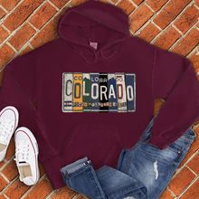 Load image into Gallery viewer, Colorado License Plate Hoodie