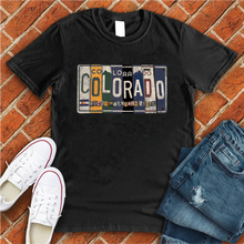 Load image into Gallery viewer, Colorado License Plate Tee