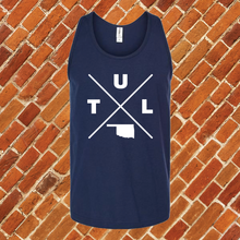 Load image into Gallery viewer, TUL Oklahoma X Unisex Tank Top
