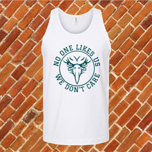Load image into Gallery viewer, No One Likes Us We Don't Care Unisex Tank Top