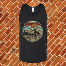 Load image into Gallery viewer, Phoenix mountains circle Unisex Tank Top
