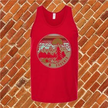 Load image into Gallery viewer, Phoenix mountains circle Unisex Tank Top