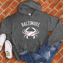 Load image into Gallery viewer, Baltimore Crab Baseball Hoodie