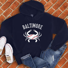 Load image into Gallery viewer, Baltimore Crab Baseball Hoodie