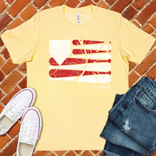 Load image into Gallery viewer, St. Louis Baseball Flag Tee