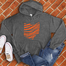 Load image into Gallery viewer, Tiger Stripe Ohio Hoodie