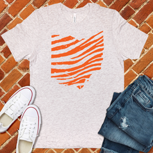 Load image into Gallery viewer, Tiger Stripe Ohio Tee