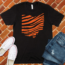 Load image into Gallery viewer, Tiger Stripe Ohio Tee