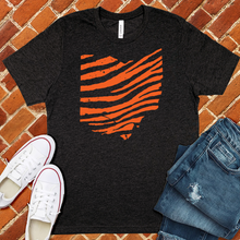 Load image into Gallery viewer, Tiger Stripe Ohio Tee