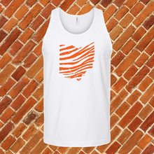 Load image into Gallery viewer, Tiger Stripe Ohio Unisex Tank Top