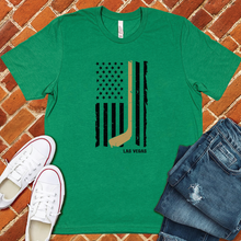Load image into Gallery viewer, Vegas Hockey Flag Tee