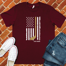 Load image into Gallery viewer, Vegas Hockey Flag Tee