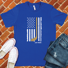 Load image into Gallery viewer, Vegas Hockey Flag Tee
