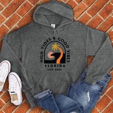Load image into Gallery viewer, High Tides & Good Vibes Hoodie