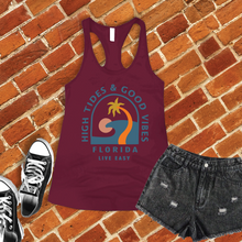 Load image into Gallery viewer, High Tides & Good Vibes Women's Tank Top