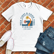 Load image into Gallery viewer, High Tides & Good Vibes Tee