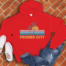 Load image into Gallery viewer, Panama City Palm Sunset Hoodie