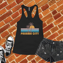 Load image into Gallery viewer, Panama City Palm Sunset Women's Tank Top