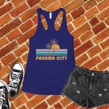 Load image into Gallery viewer, Panama City Palm Sunset Women's Tank Top