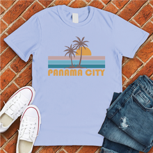 Load image into Gallery viewer, Panama City Palm Sunset Tee