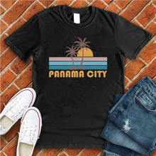 Load image into Gallery viewer, Panama City Palm Sunset Tee