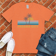 Load image into Gallery viewer, Panama City Palm Sunset Tee