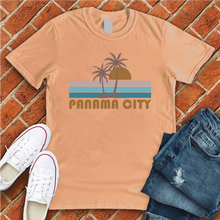 Load image into Gallery viewer, Panama City Palm Sunset Tee