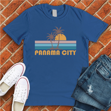Load image into Gallery viewer, Panama City Palm Sunset Tee